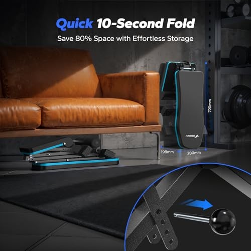 Foldable Weight Bench for Gym - 990 LBS Adjustable - Foldable