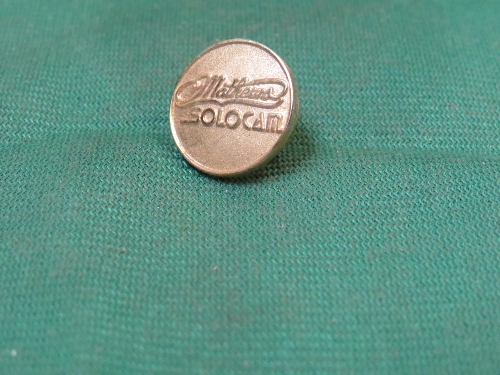 Vintage ~ Mathews SoloCam Archery Bow Lapel / Hat Pin