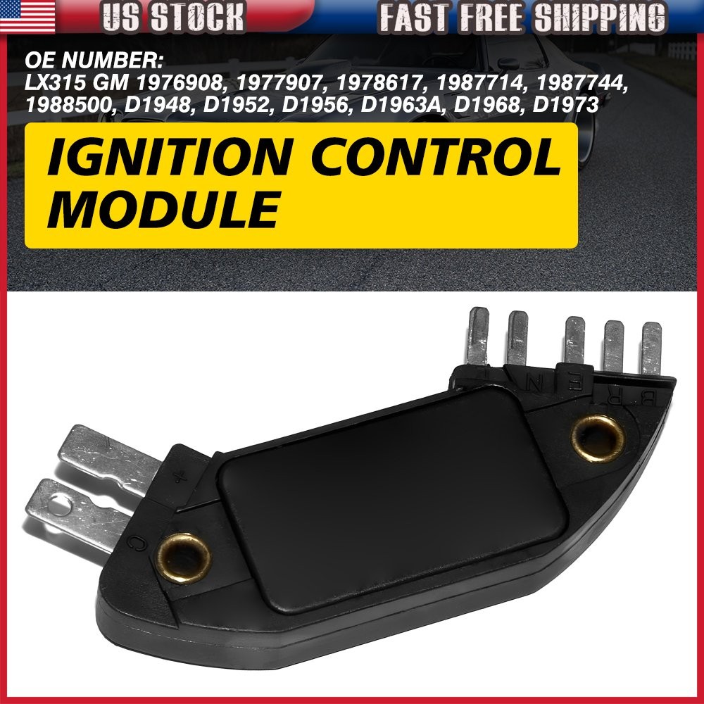 For General Motors LX315 LX357 D1948 New Ignition Control with Module 1976908
