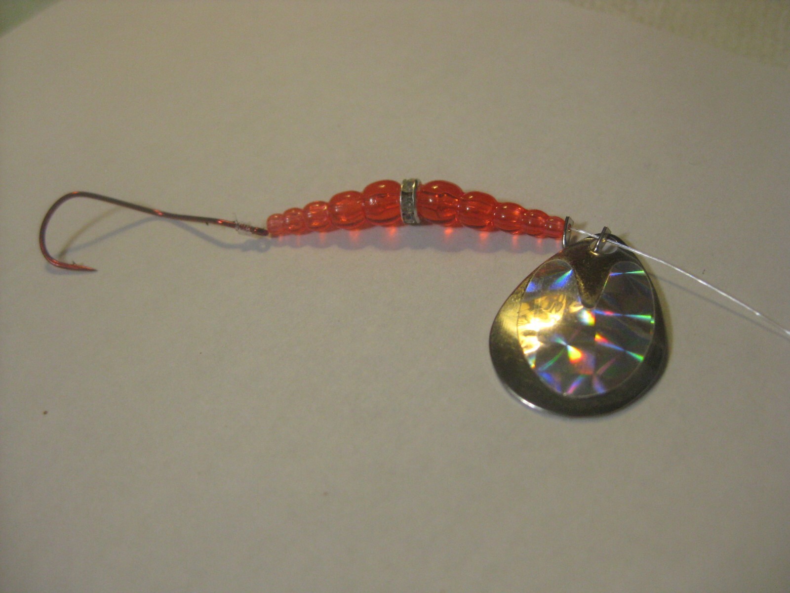Kokanee  Slow Death Hook Wedding  Spinner Blade Rigs (Holographic Silver)