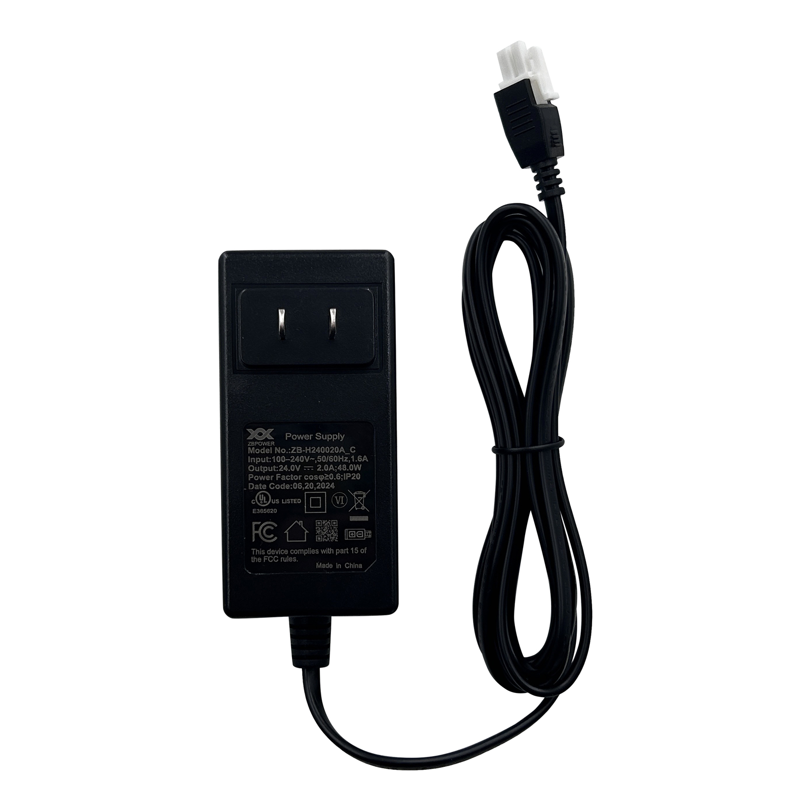 Adjustable Bed ZBPOWER 2 Pole Power Supply ZB-H240020A replacing Linak SMPS002