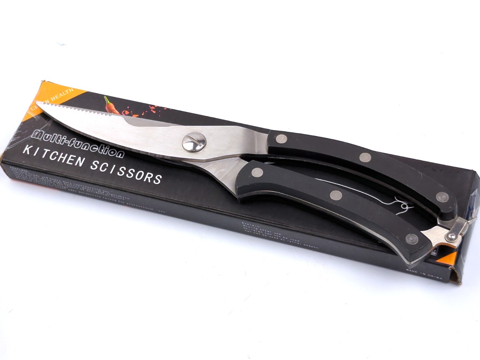 Multi-Function KITCHEN SCISSORS / SHEARS, Heavy Duty, Professional Quality, NEW!