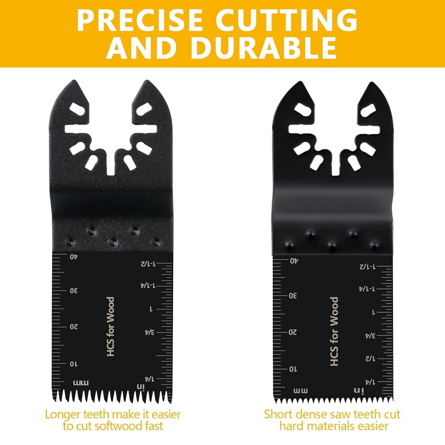 Professional 96-Pack Multi-Tool Blades - Carbide, Quick-Release & User-Friendly