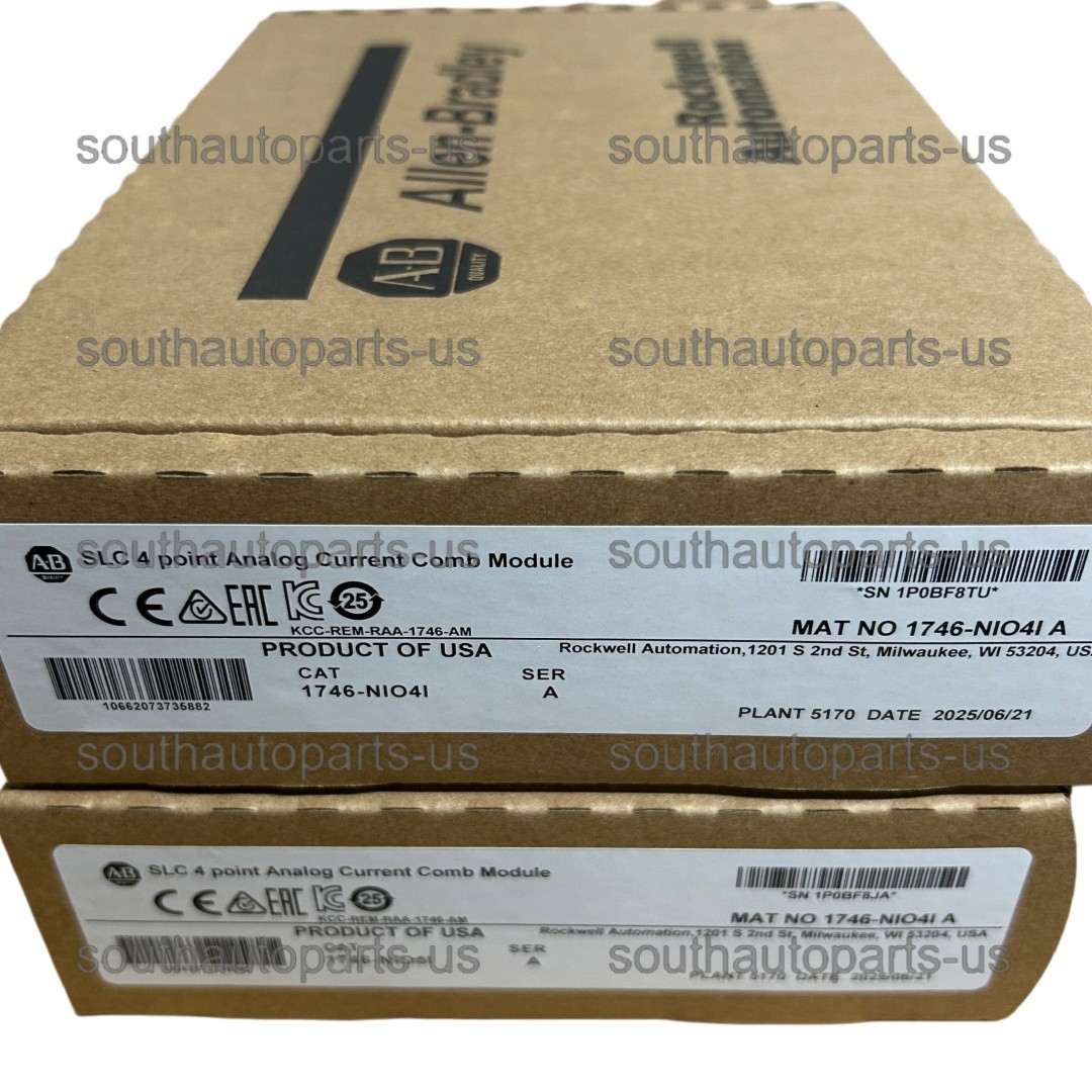 New Factory Sealed AB 1746-NIO4I SLC 500 Analog Combination Module
