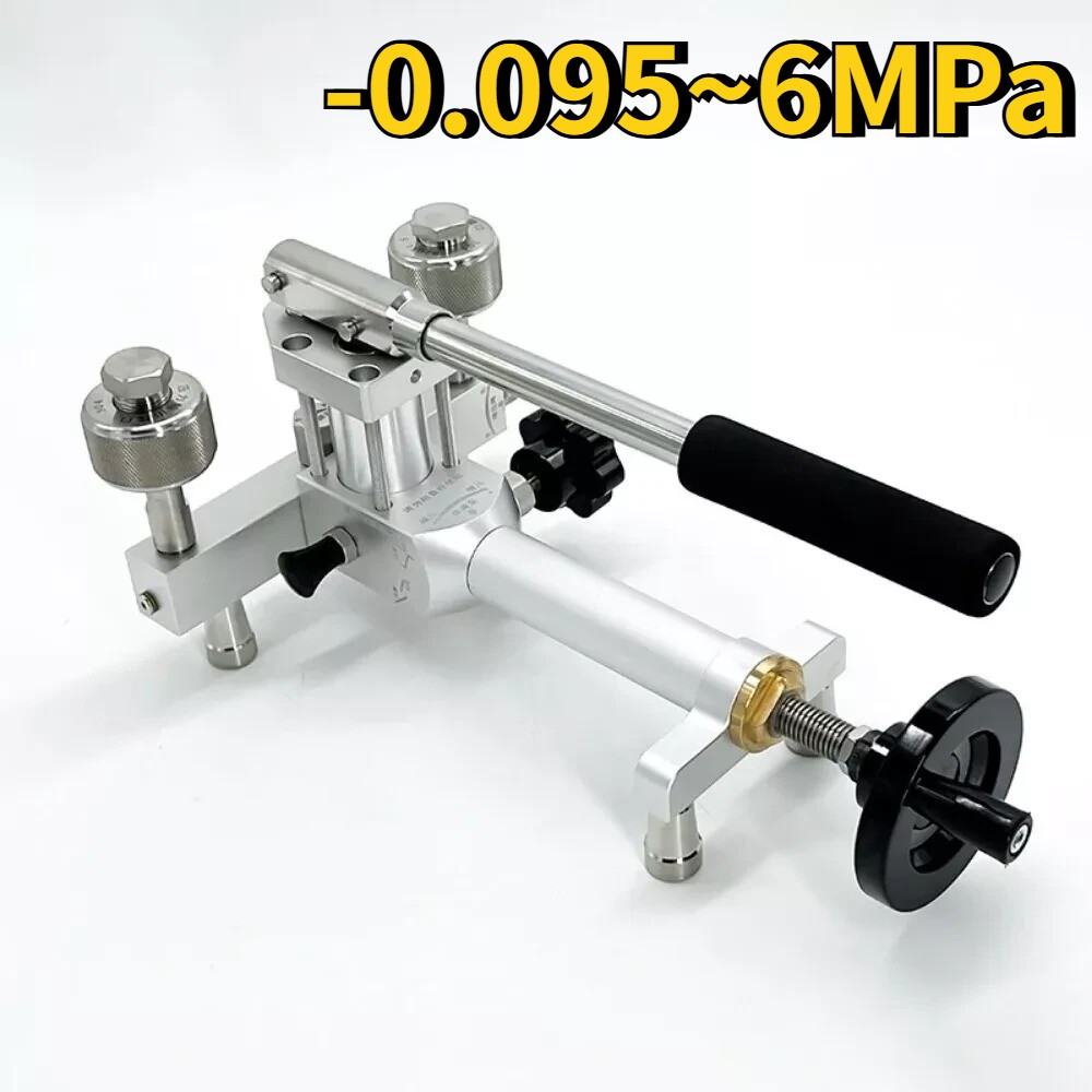 -0.095~6MPa Handheld Gas Pressure Source Calibration Station Gas Pressure Pump
