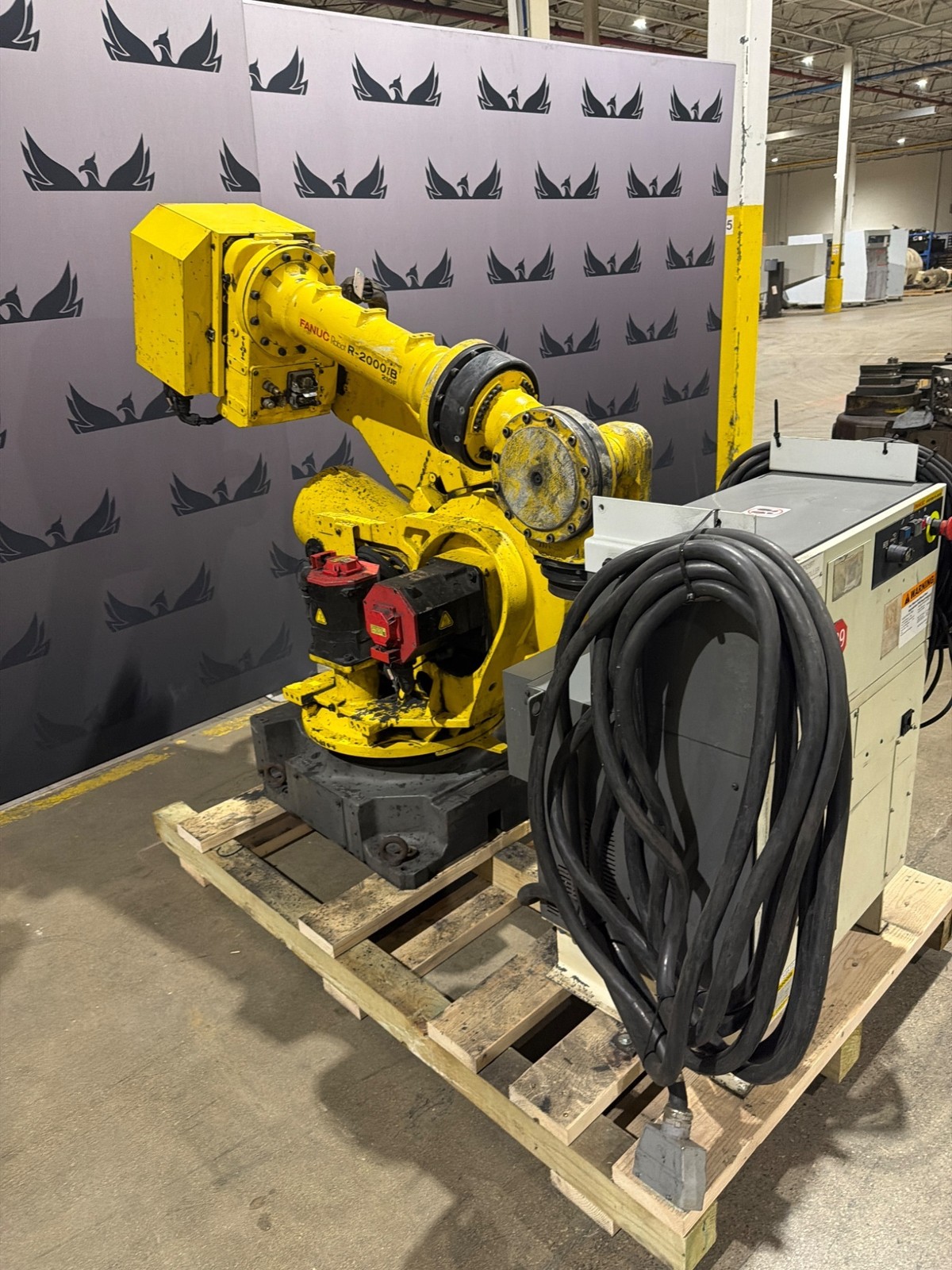 FANUC R-2000iB/210F Complete w/ R-30iB Controls USED