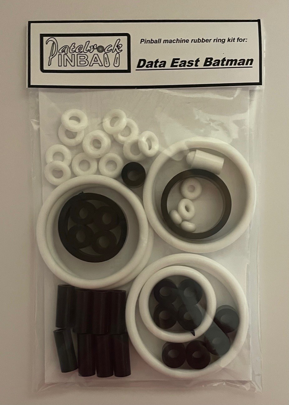 1991 Data East Batman Pinball Machine Rubber Ring Kit