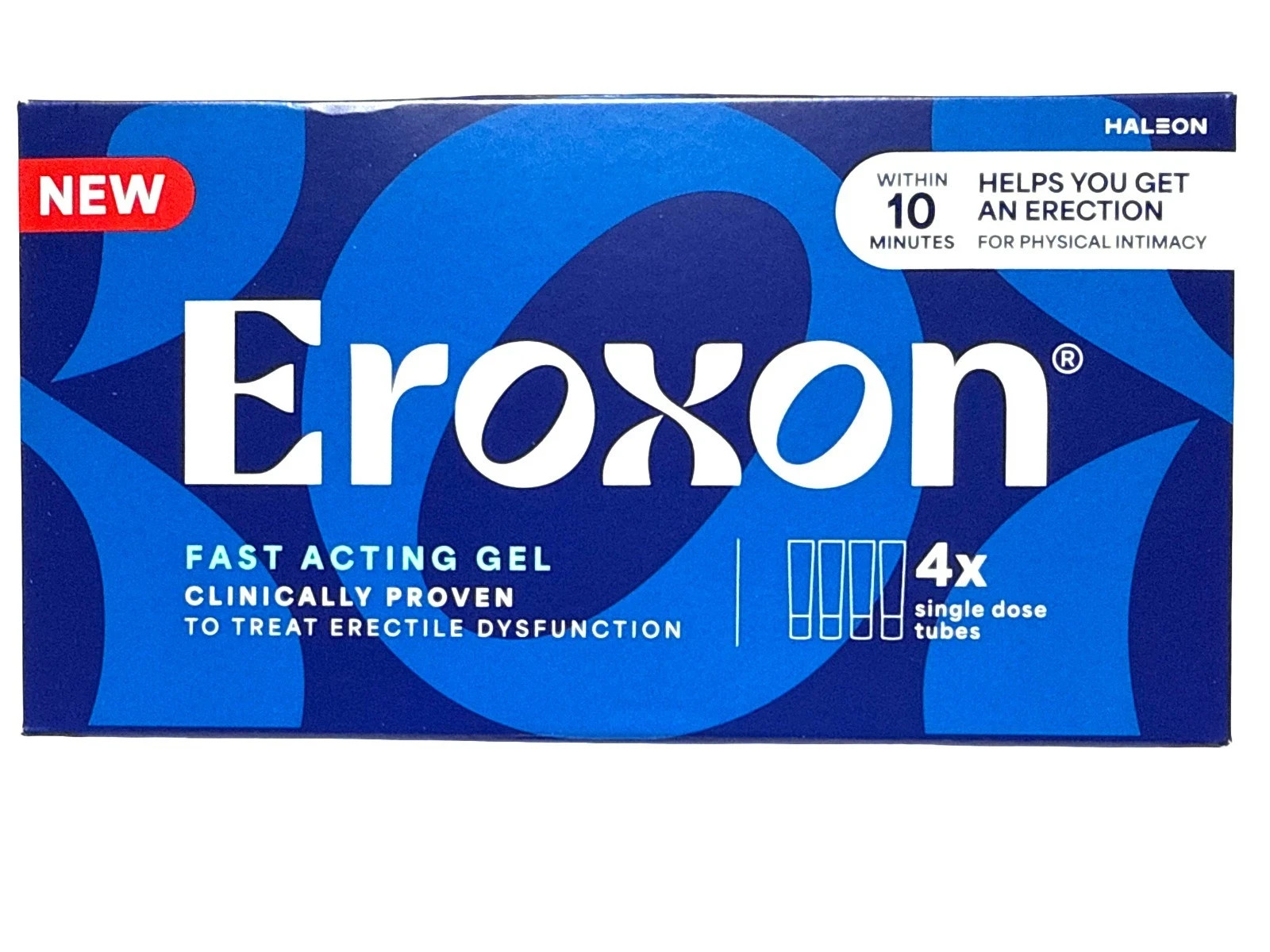 EROXON STIMGEL 4 Single Dose Tubes Fast Acting Gel Exp 03/27 NIB Fast FREE Ship