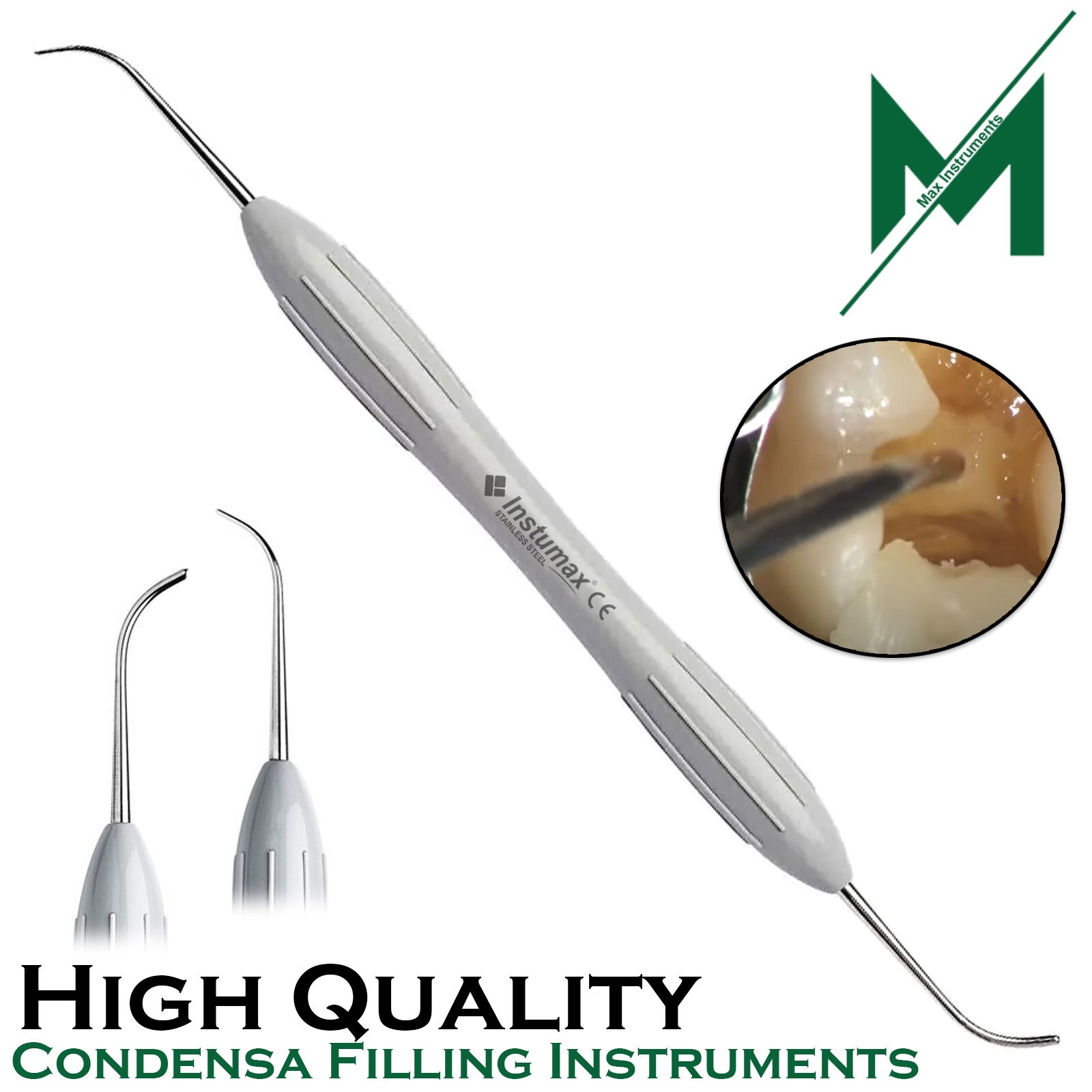 Lm Arte Condensa Dental Composite Filling Instruments Silicone Handle