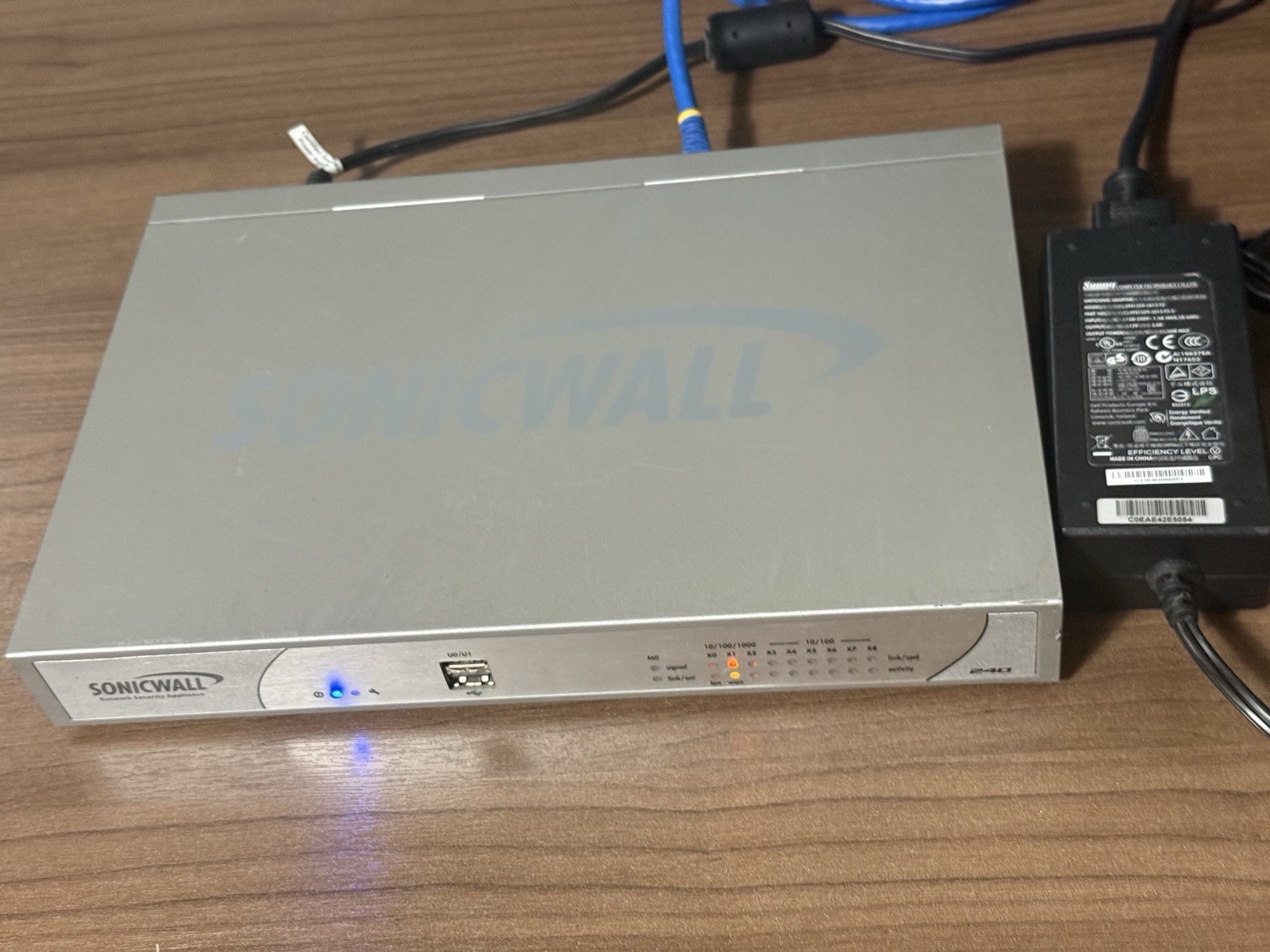 SonicWALL NSA 240 Comes with Power Supply Used