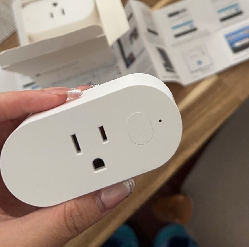 Mini Smart WiFi plug - NEW white 2 pcs