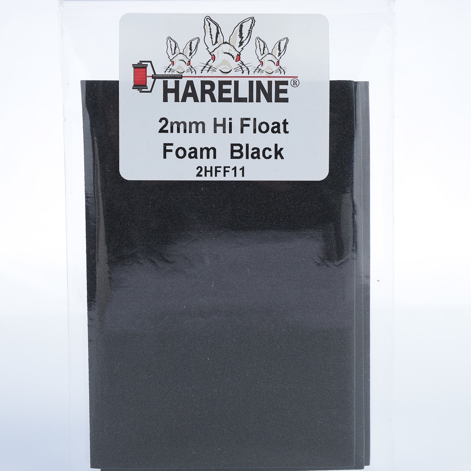 Hareline Hi Float Foam - 2mm - Black