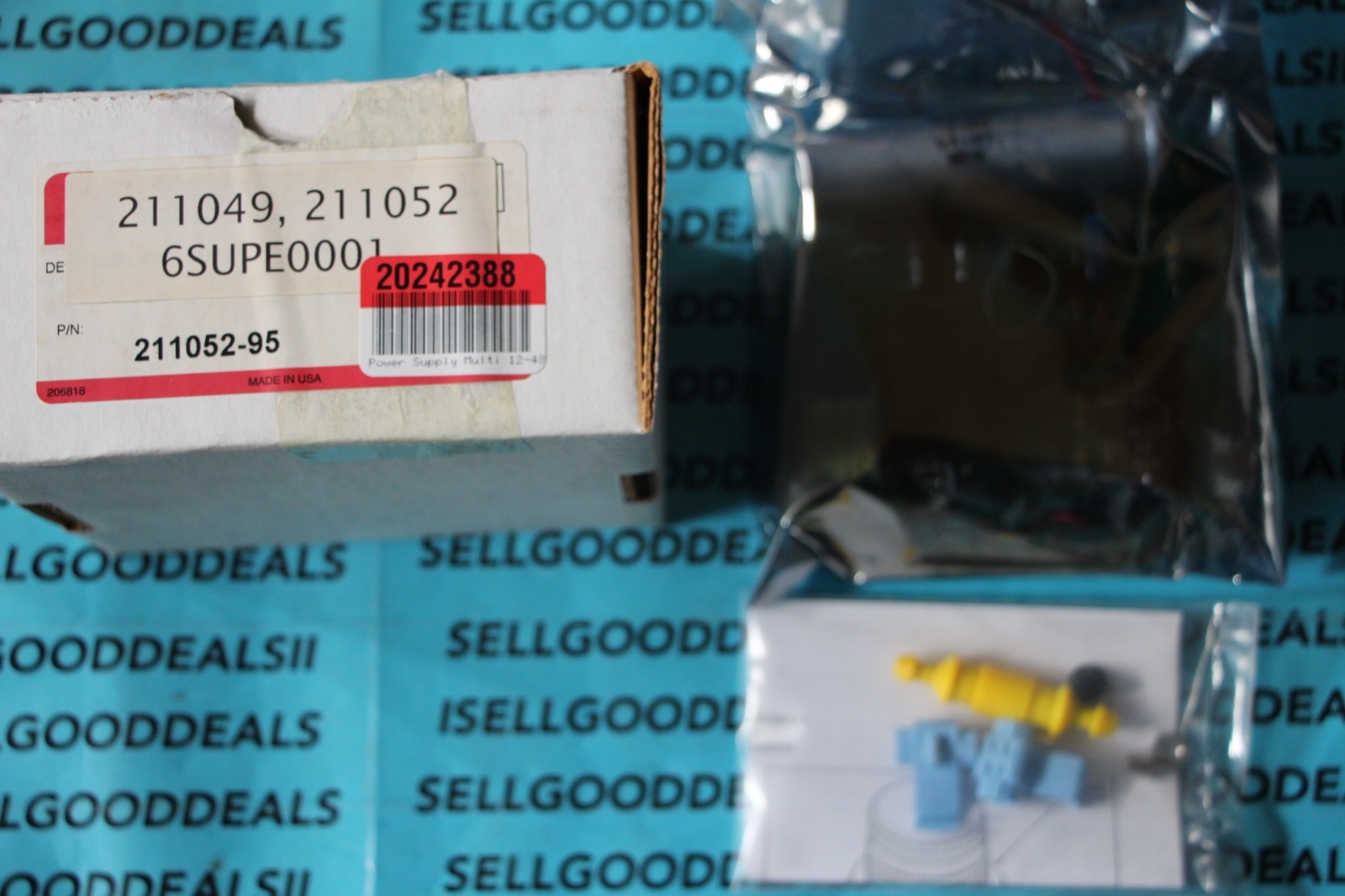 Federal Signal 211052-95 Replacement Power Supply Multi 12-48V New