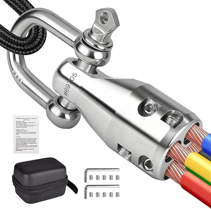 Penguin Puller Jr. Wire Pulling Attachment, 69705 Electrical Cable...