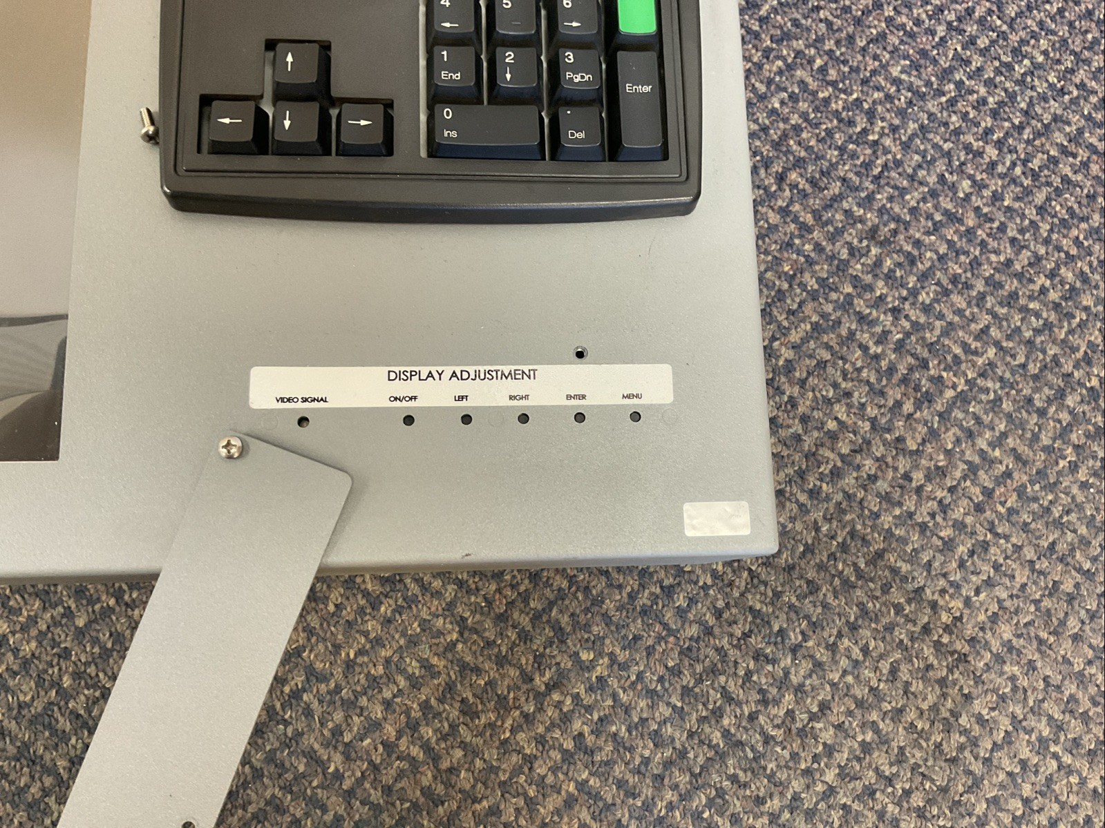 Bridgeport EZ-Trak Display Control Box, 15" Display W/ Keypad And Controls