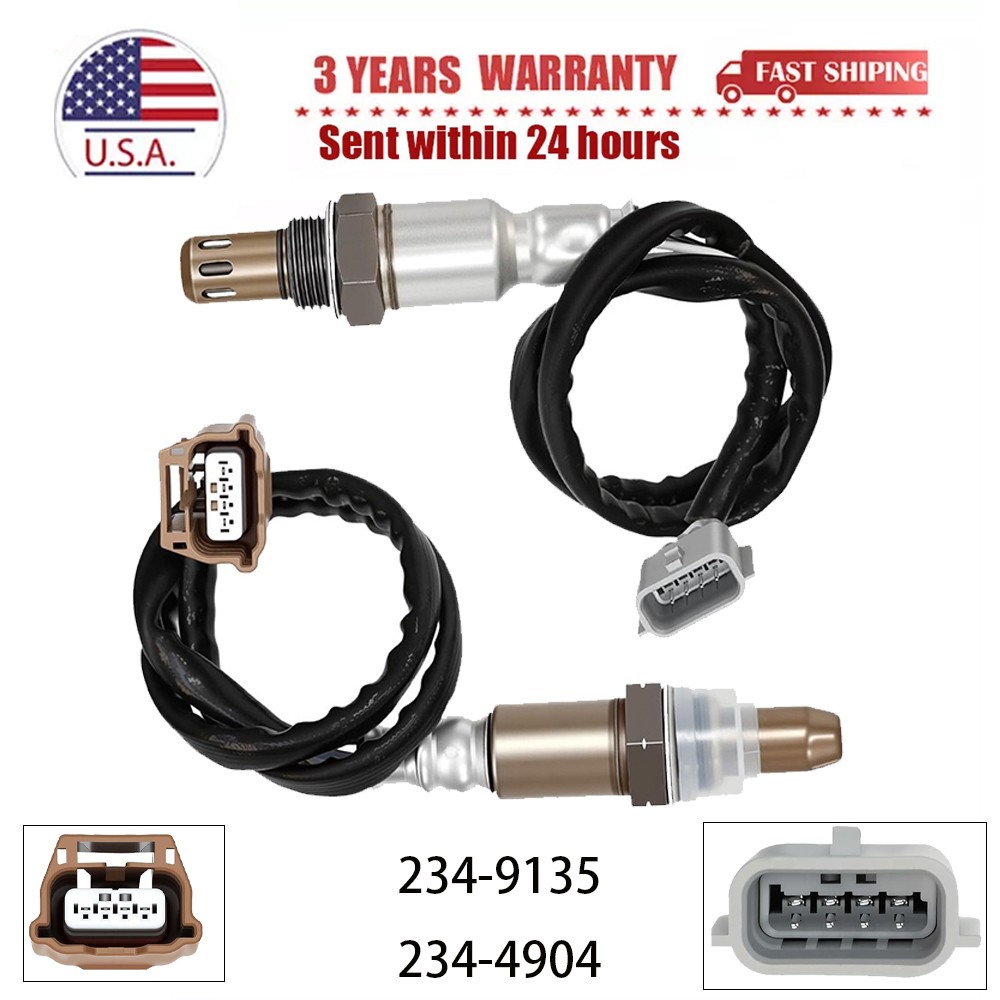 2X Up & Down Oxygen Sensor For Nissan Sentra 2013-2018 1.8L L4 Federal Emissions