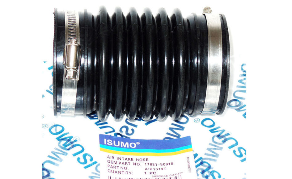 Engine Air Intake Hose With Clamps Fits:Lexus LS400 1990-1994 SC400 1992-1996