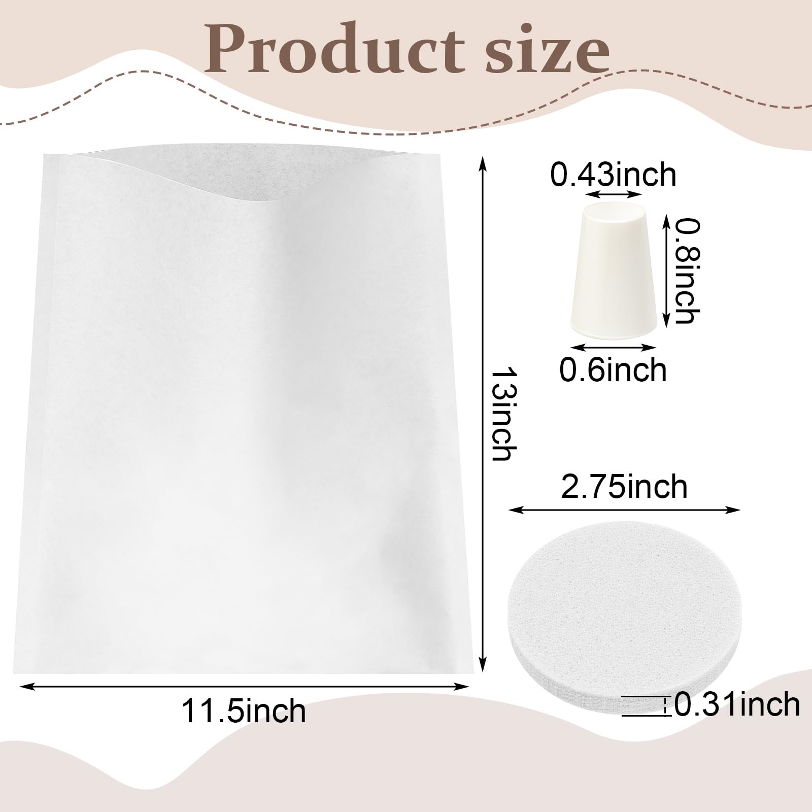 70 Pack Filter Set with Toddy Cold Brew System Include 50 Cold Brew Coffee Ba...