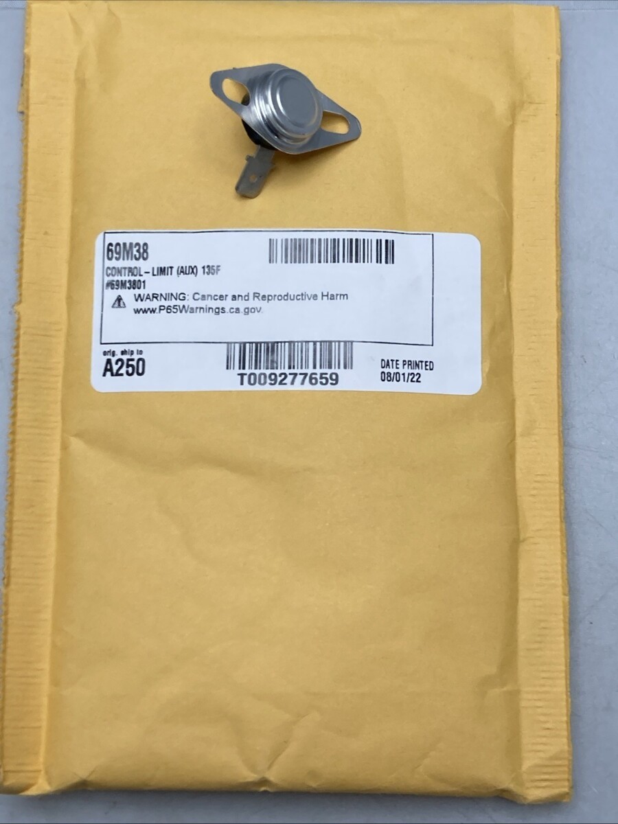 NEW REPLACES LENNOX 69M38 AUTO LIMIT SWITCH