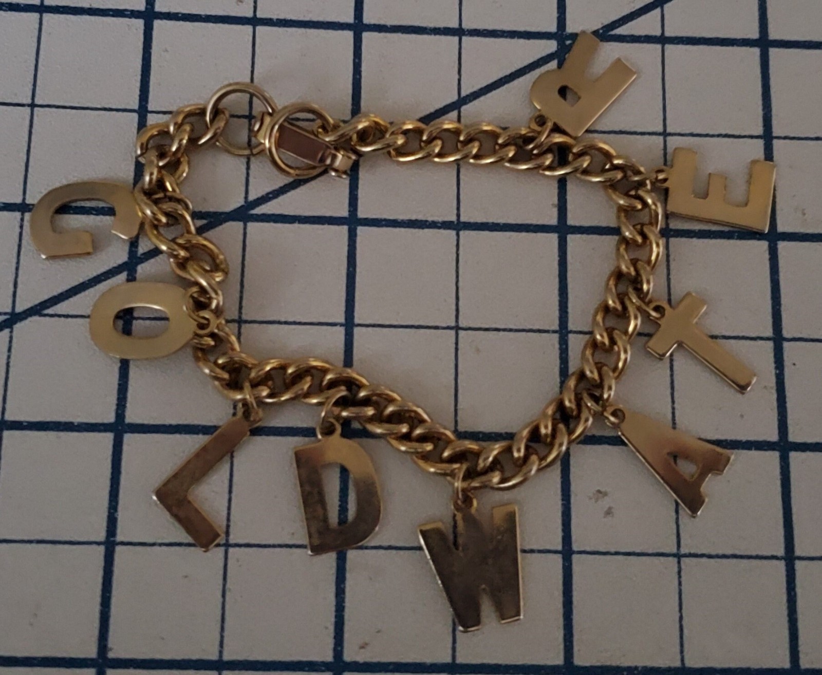 Scarce 1964 BARRY GOLDWATER Brass Bracelet For President Campaign Political