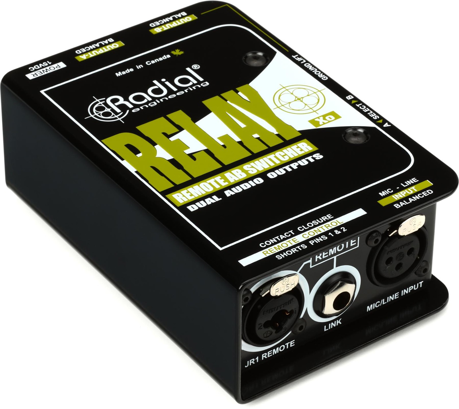Radial Relay Xo Active Output Switcher (3-pack) Bundle