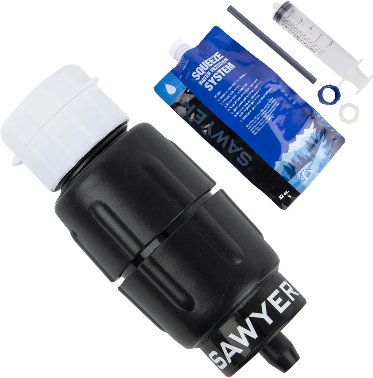 Sawyer SP2129 Micro Squeeze Water Filtration System 32oz New