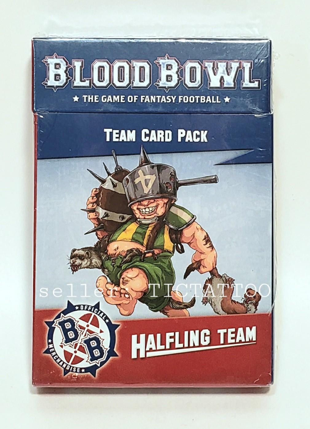 🔥 BLOOD BOWL HALFLING TEAM CARD PACK GAMES WORKSHOP 2021 NEW FANTASY FOOTBALL