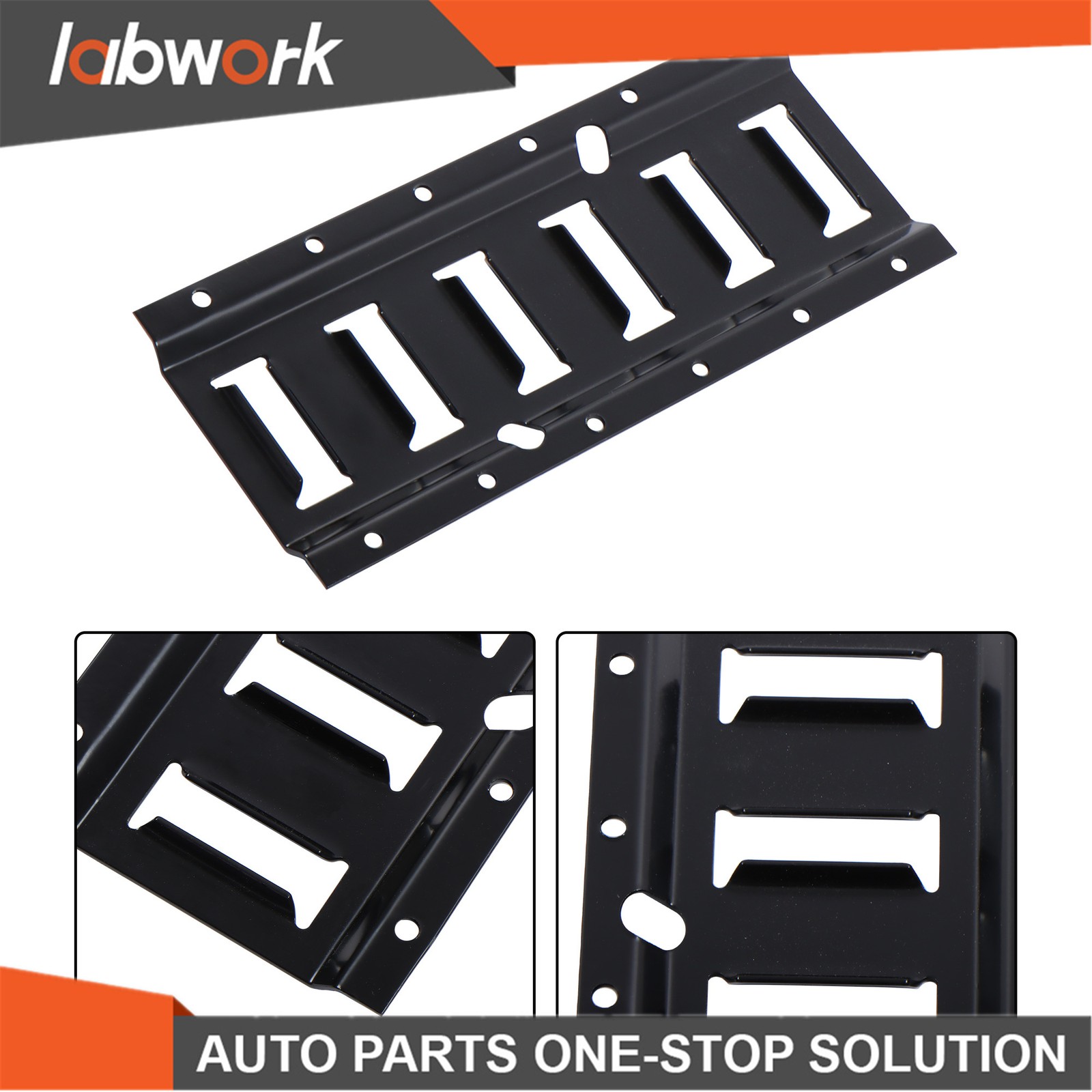 Labwork E Track Tie Down Rail Kit 2×1' E Track Rails for Garages Vans Trailers