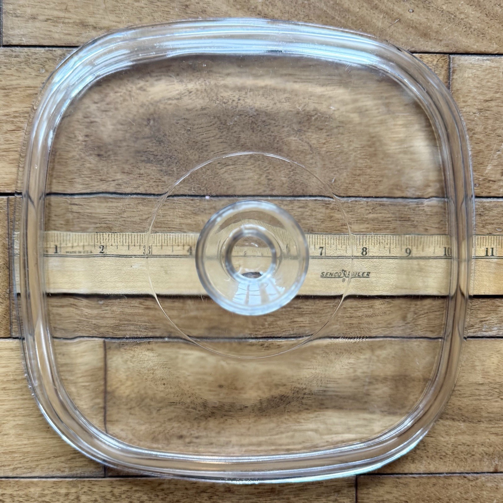 Pyrex Dome Glass LID ONLY A-12-C Replacement for Corning Ware Square Casserole