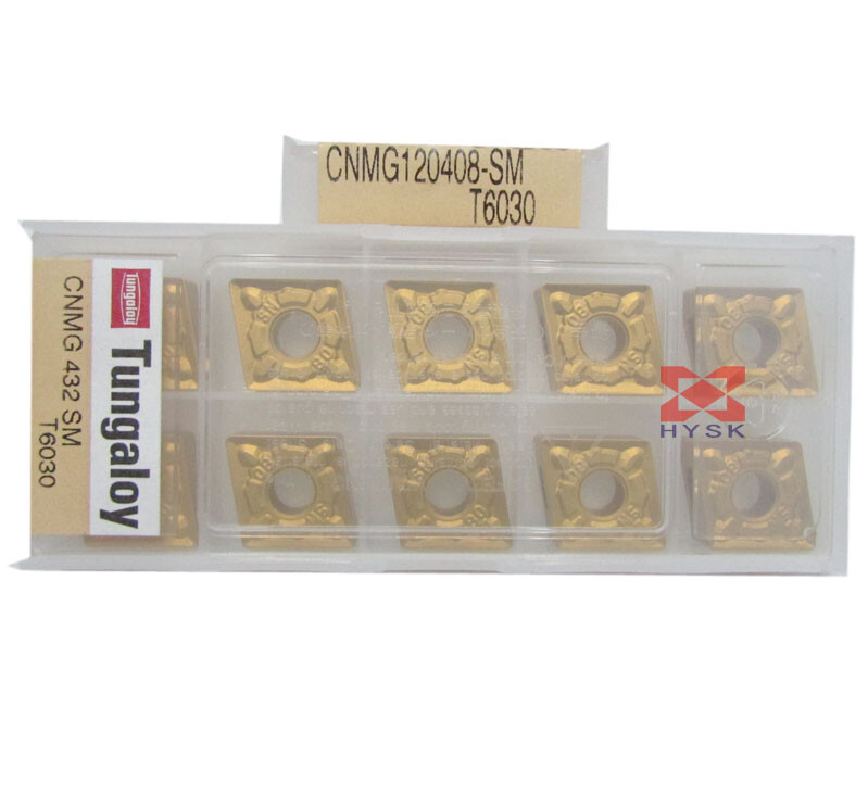 10PCS/Box NEW Toshiba CNC blade CNMG120408-SM T6030