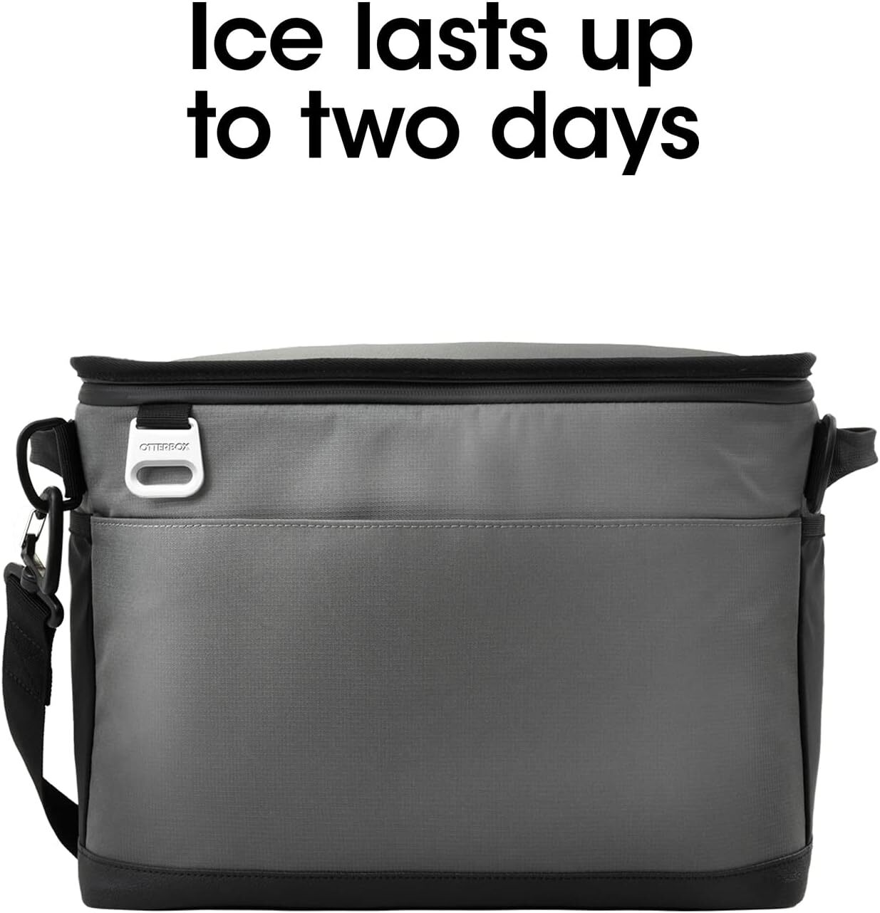 OtterBox Soft Flip Top Cube Cooler w/Ice Pack - Grey Rock