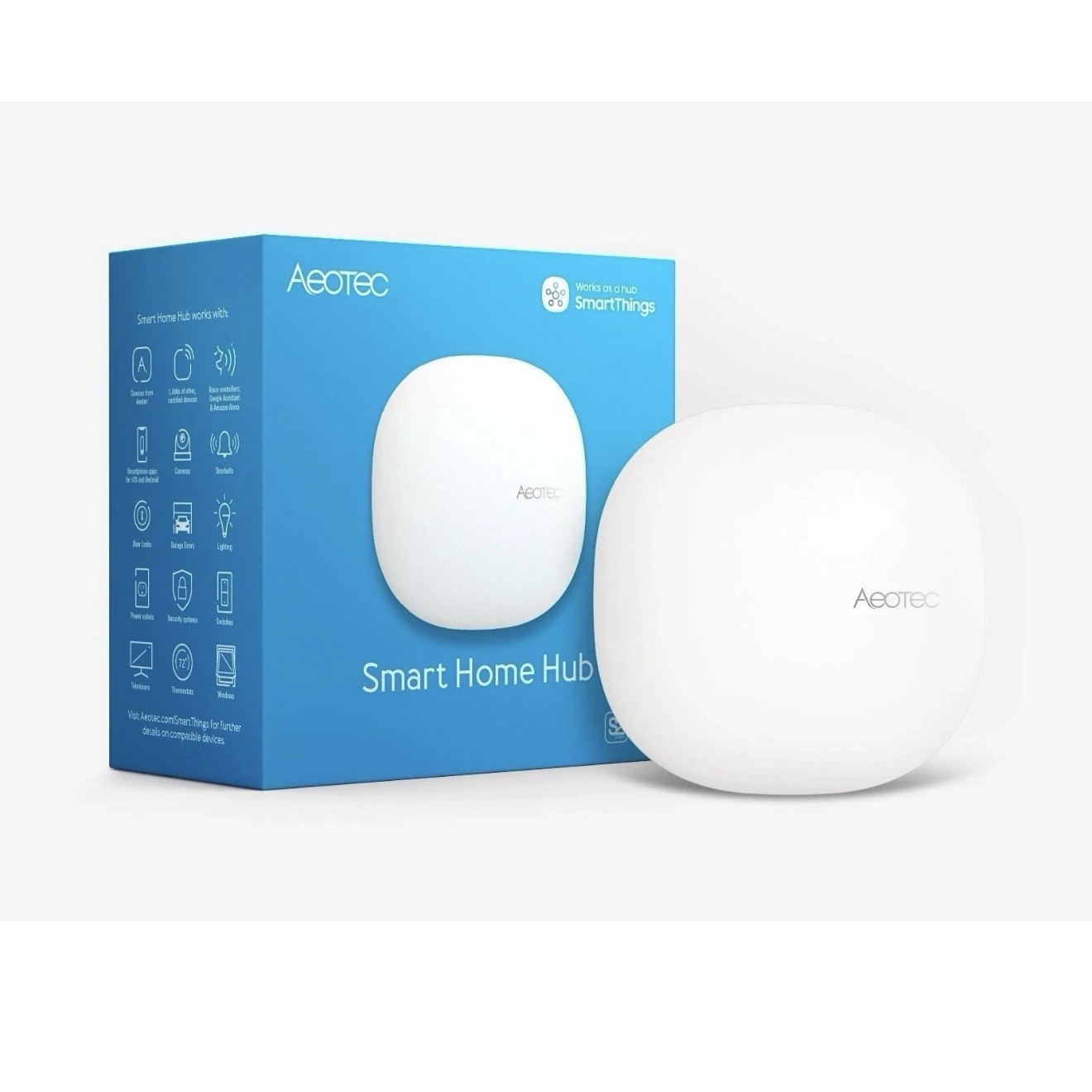 Aeotec Smart Home Hub,  SmartThings Hub, Z-Wave Zigbee Gateway (V3)