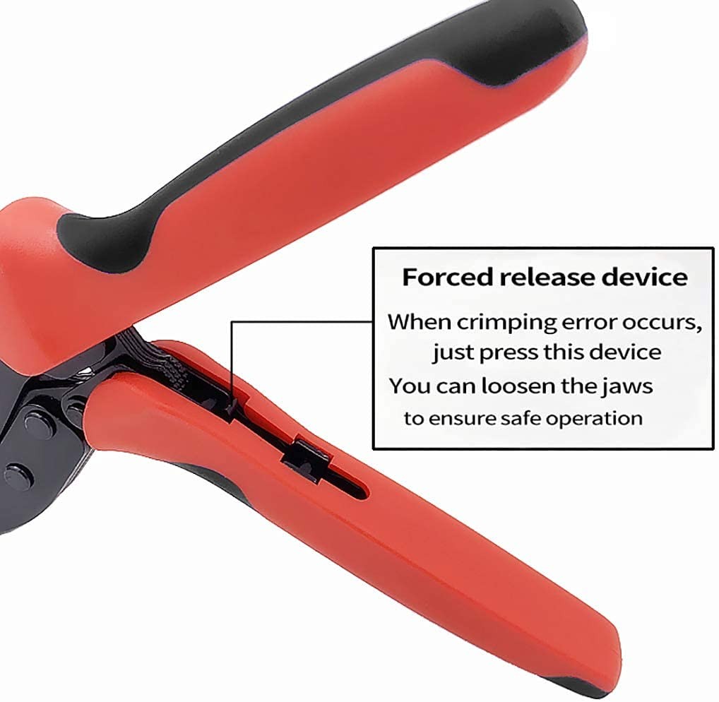 Ratchet Spark Plug Wire Crimper for Spark Plug Ignition Wire and Terminals Dia.