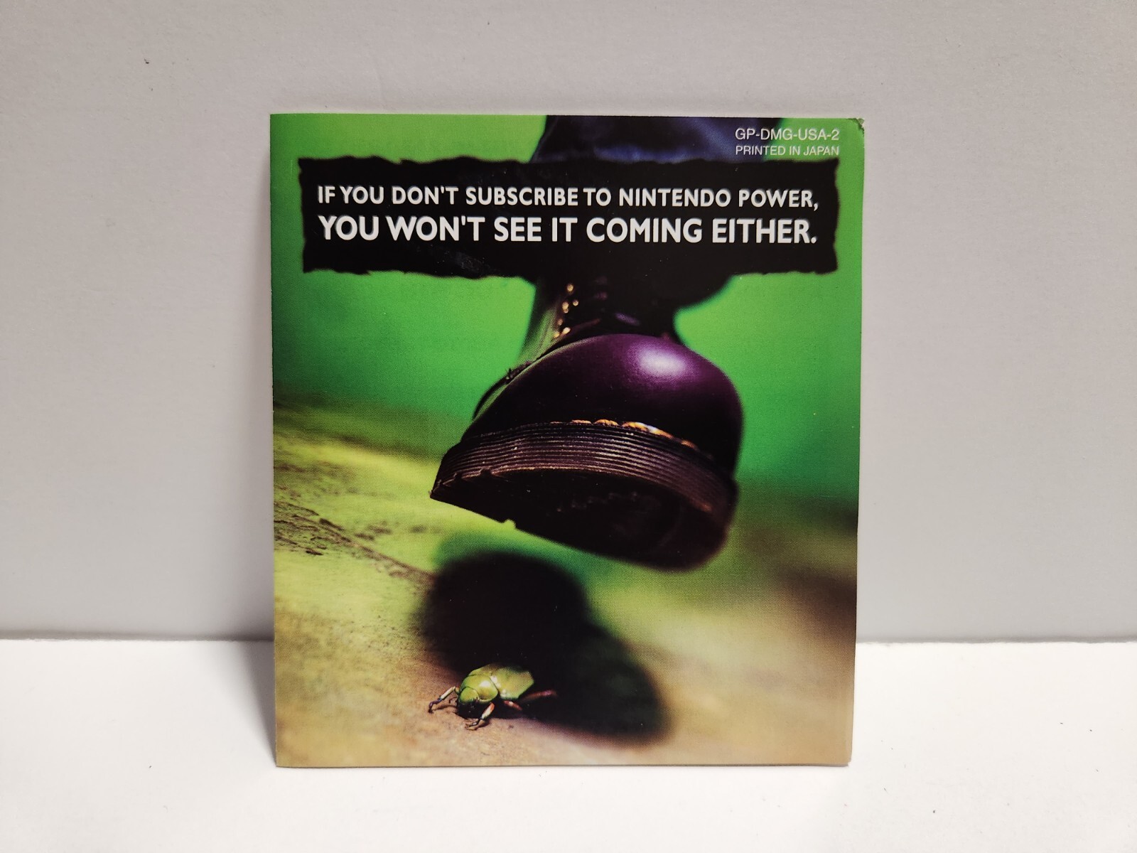 You Won't See It Coming Nintendo Power GP-DMG-USA-2 Insert ONLY