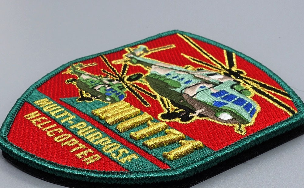 China Air Force MI171 MULTI-PURPOSE HELICOPTER Patch Jacket Badge-70374