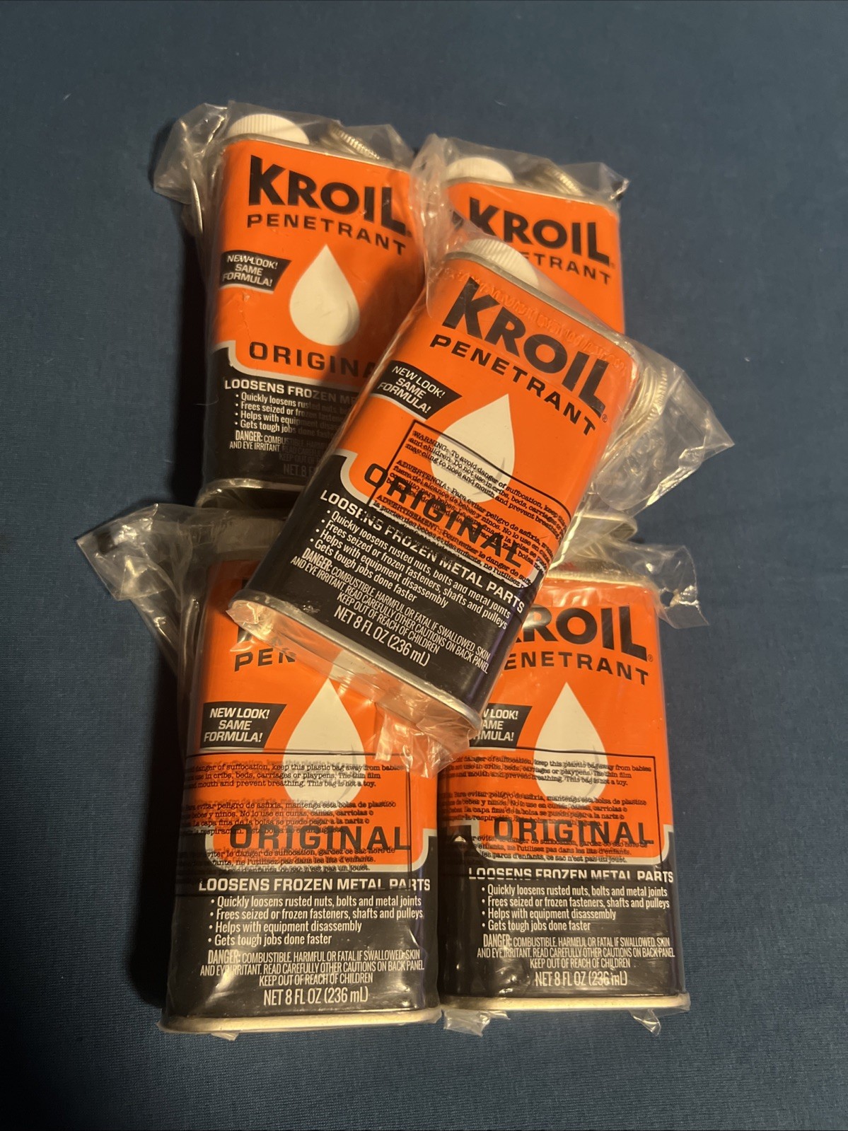 Kroil Penetrant Original 8oz Cans  (5 - PACK of 8oz Cans)