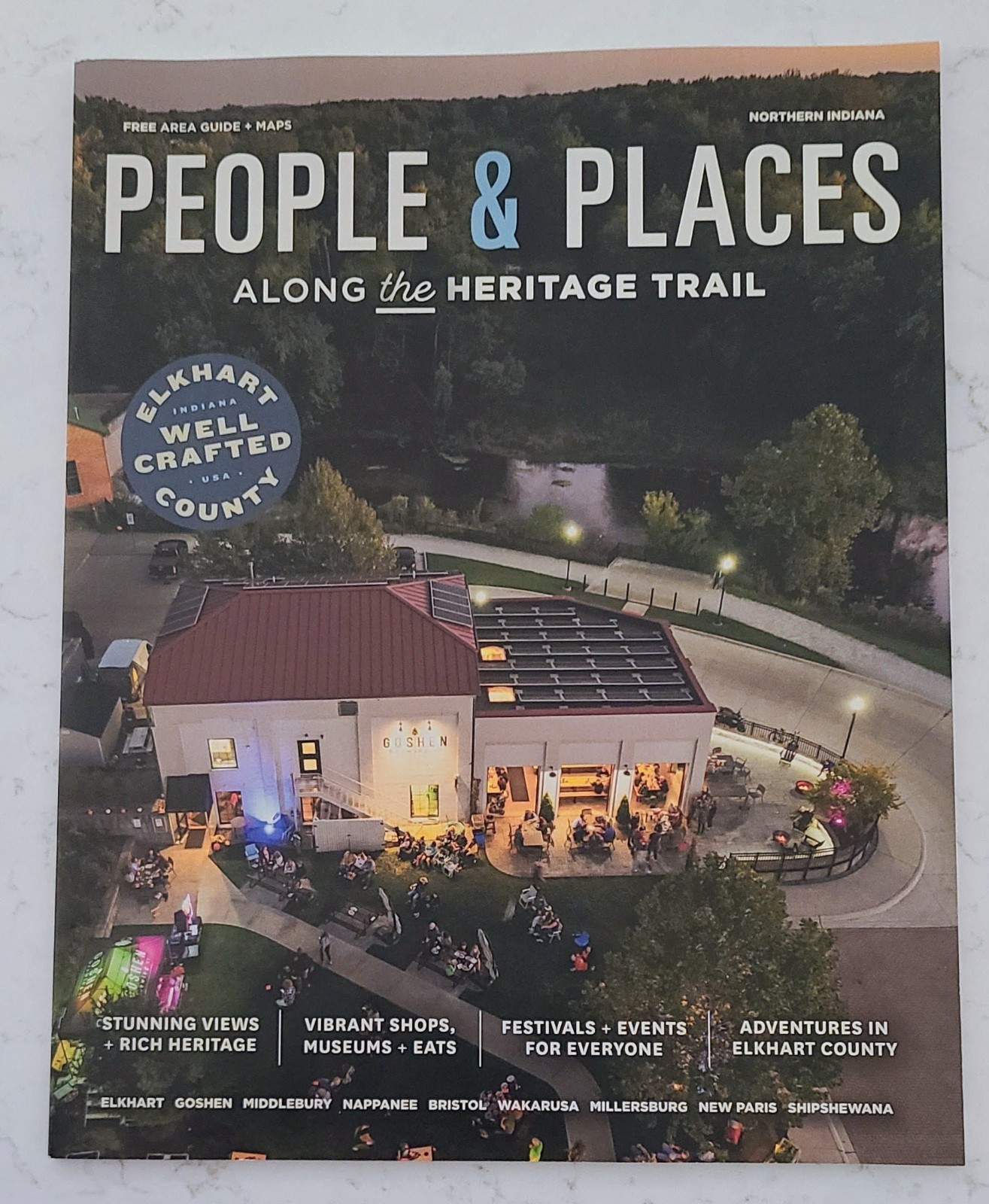 INDIANA PEOPLE & PLACES ALONG THE HERITAGE TRAIL VISITORS GUIDE 2025 New
