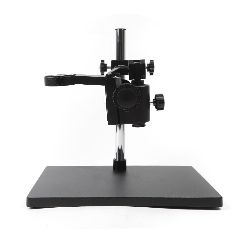 Lab Dual Arm Set 50 mm Digital Microscope Camera Table Stand Holder Lift Bracket