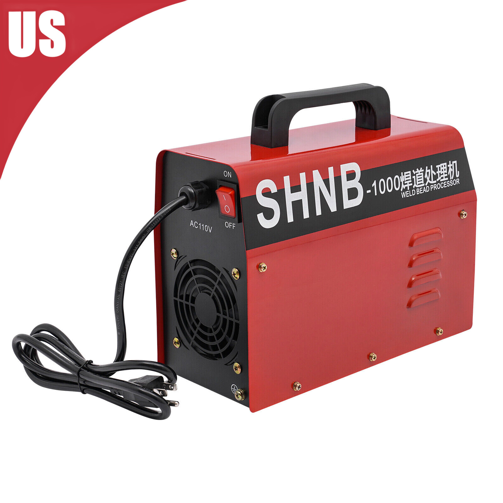 1000W 110V Welding Bead Processor Weld Cleaning Machine For Metal/arc Welding