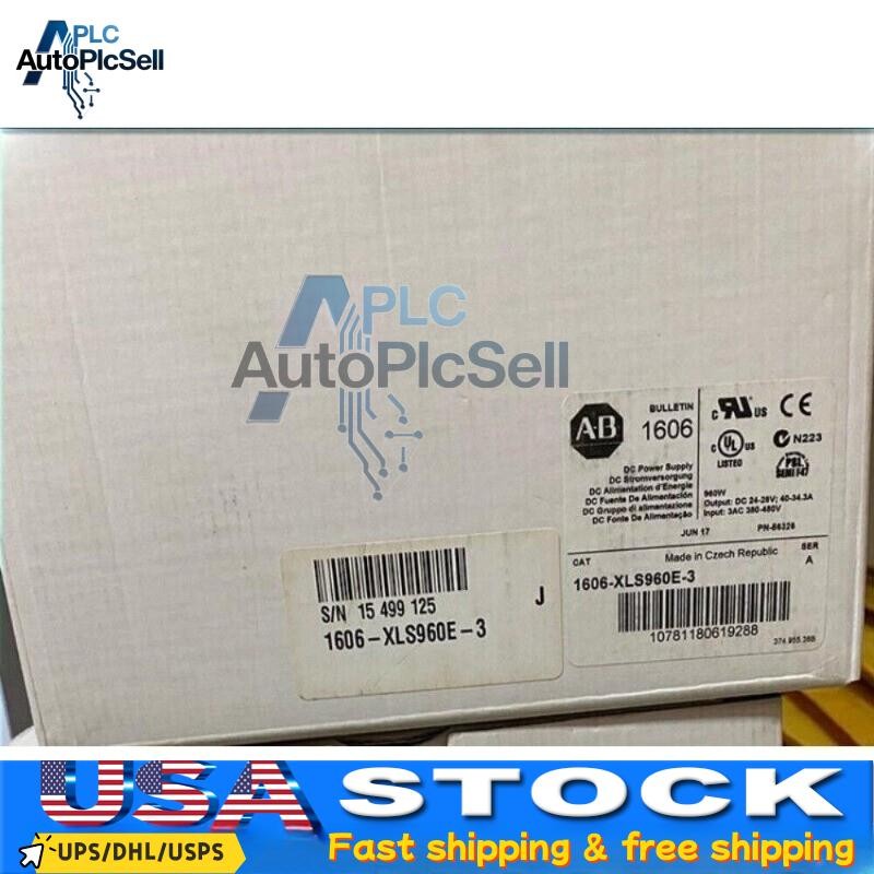 NEW Factory Sealed AB 1606-XLS960E-3 Power Supply 380/480 VAC 960W US Free Tax