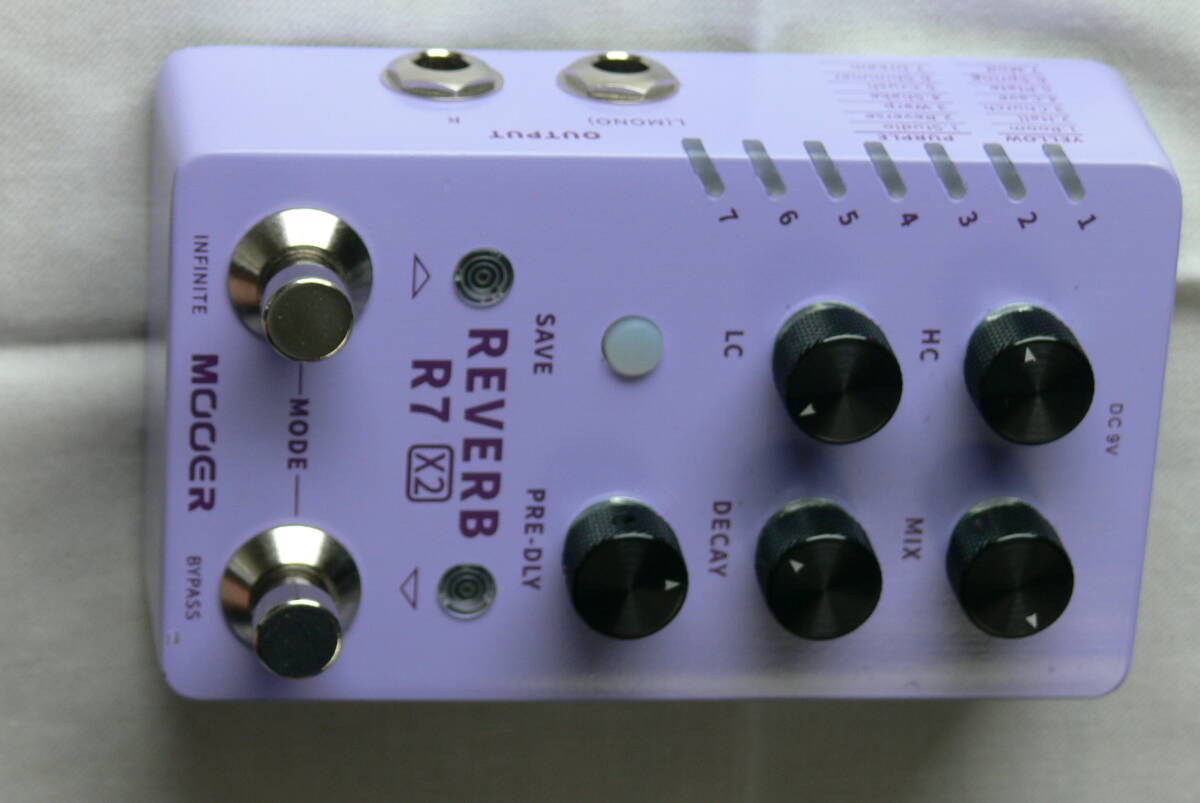 Mooer R7 X2 REVERB 822237