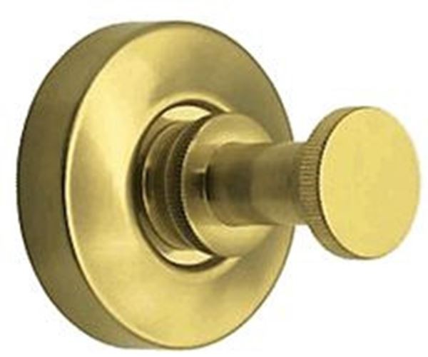 Grayson Single Prong Hook Brushed Brass