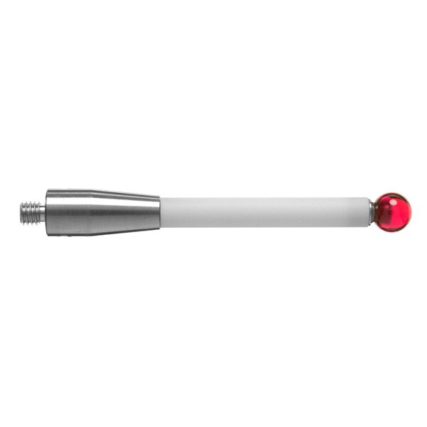 CMM Touch Probe  Stylus Ceramic Stem M4 Thread 6 mm Ruby A-5000-3709 KMG Taster