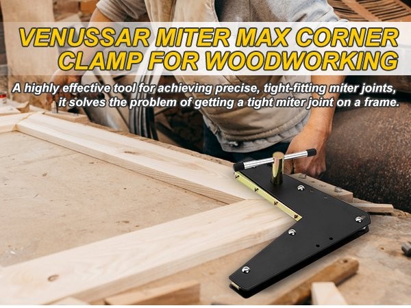 Miter Max Corner Clamp for Woodworking, Making Window / Door Casing NEW