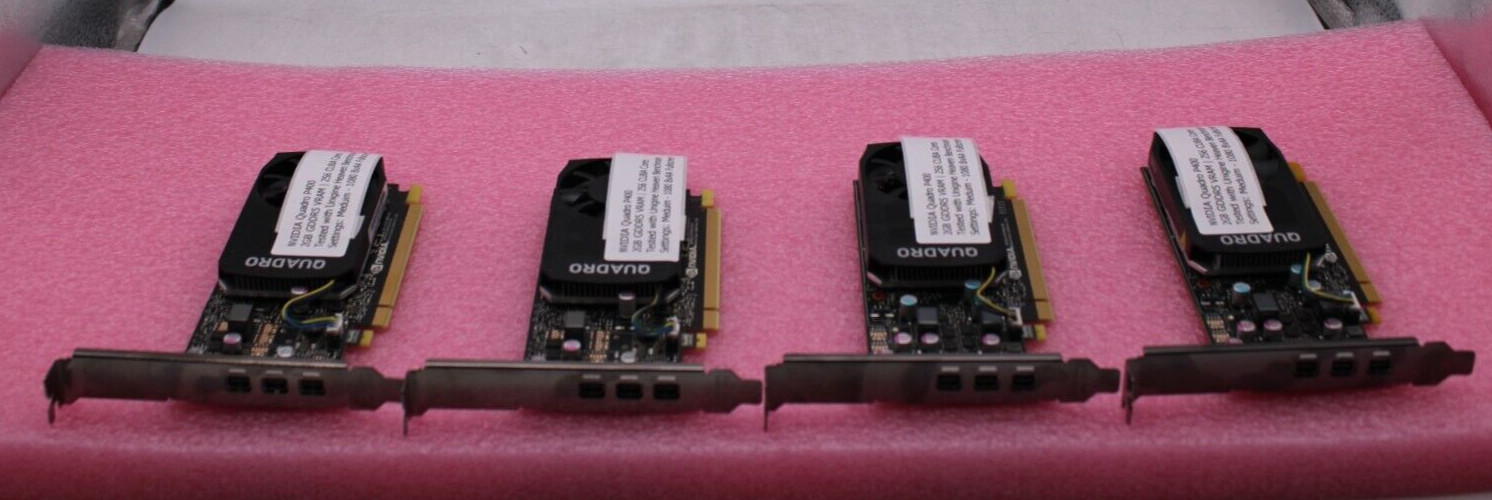 NVIDIA Quadro P400 2GB GDDR5 VRAM 256 CUBA Cores *USED/TESTED*