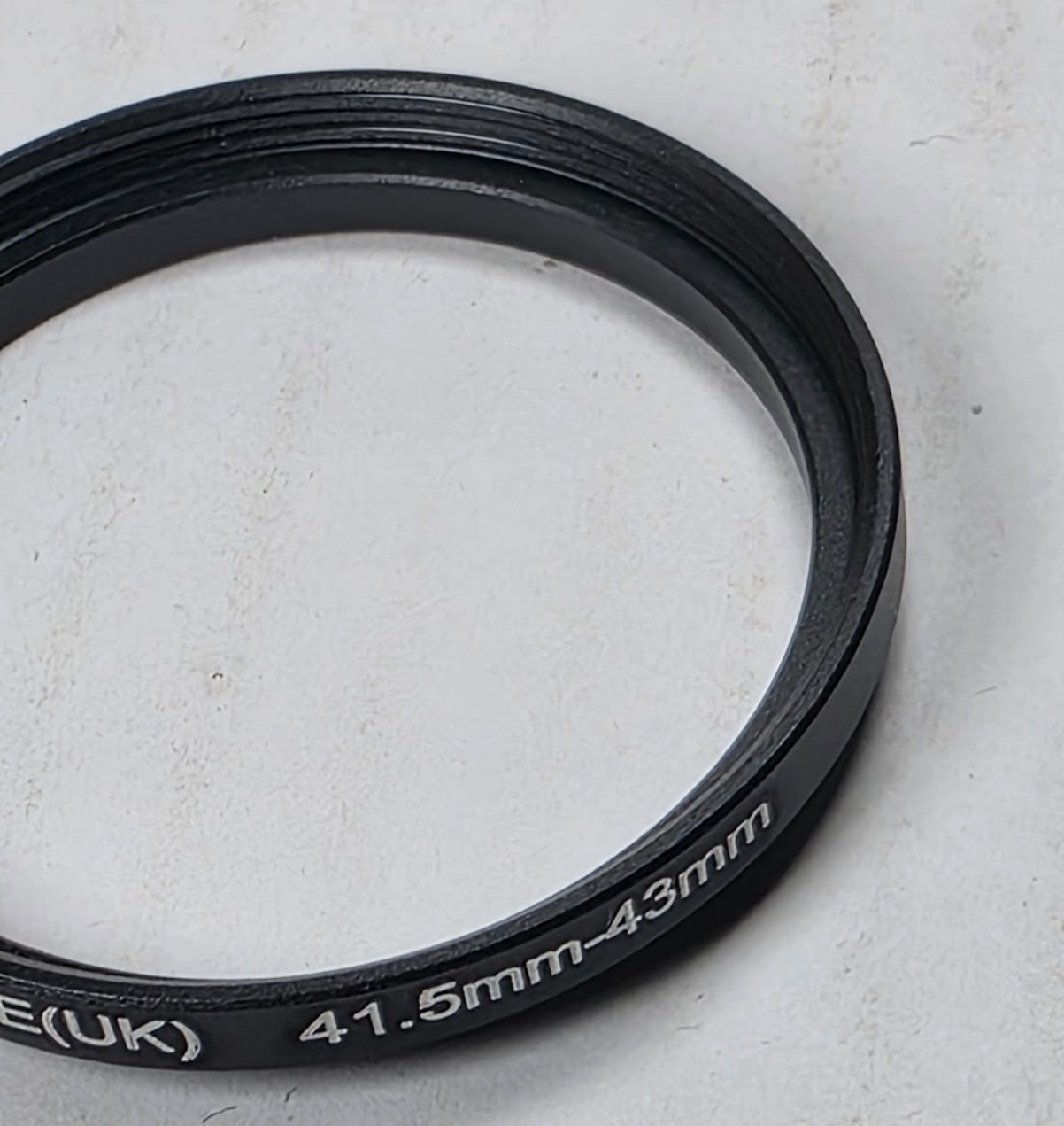 Step-up Ring Metal 41.5-43mm 41.5mm Lens to 43mm Filter 41.5mm-43mm 41.5-43