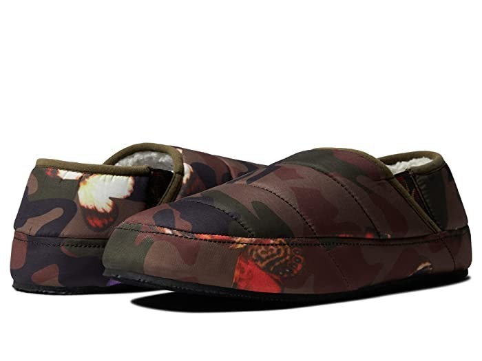 Paisley & Gray Houser Slipper Mens 6 Multi Camo Faux Fur Slip-On Shoes JOBB1705