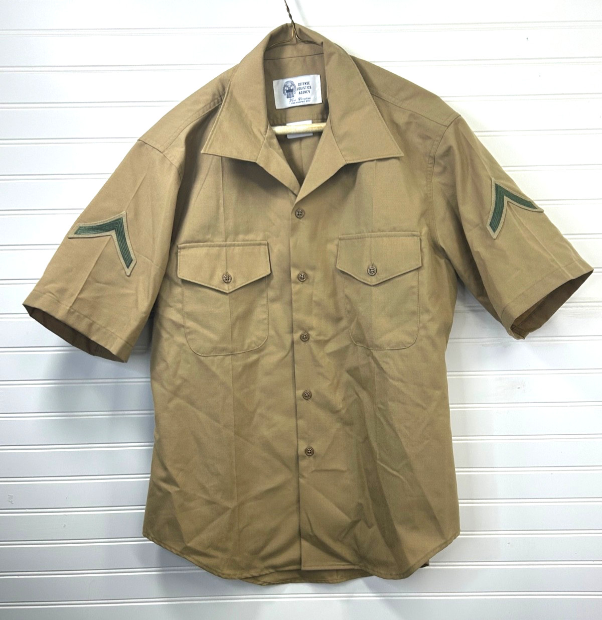 US Marine Corps Enlisted Short Sleeve Khaki Shirt