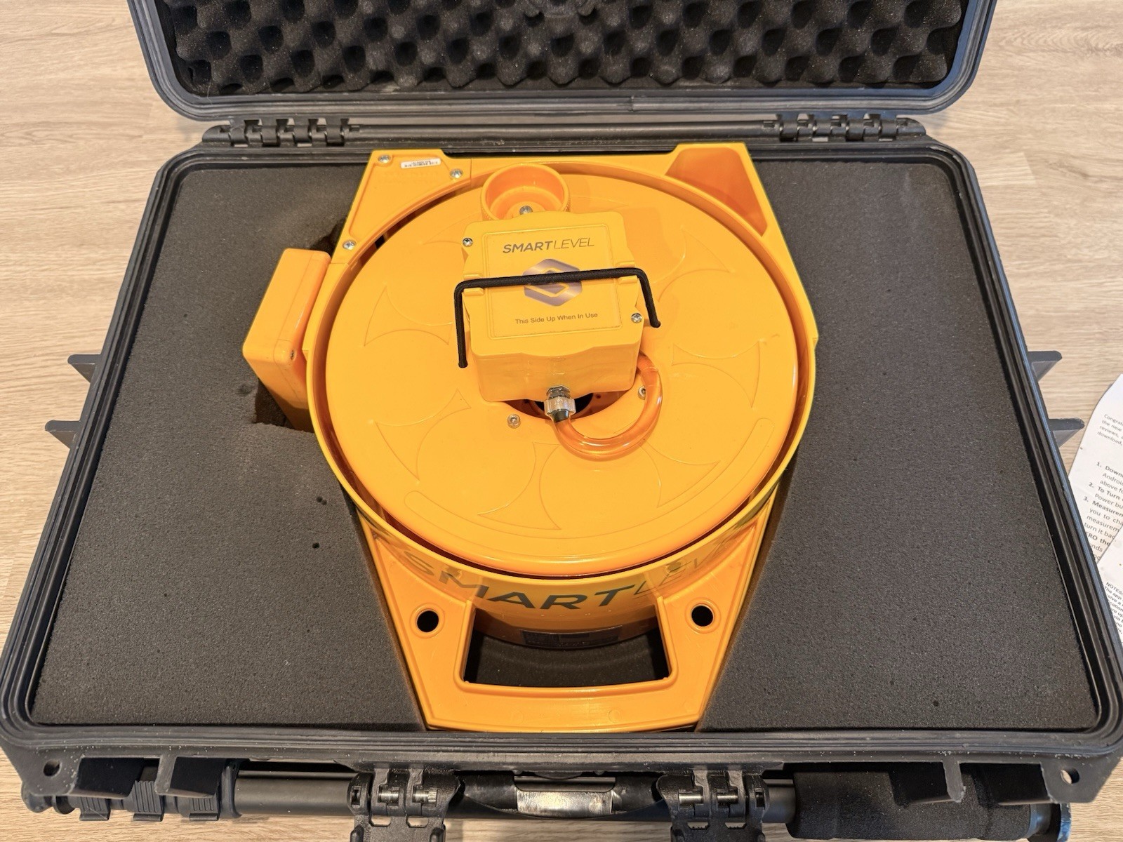 Smart Level Construction Altimeter, Bluetooth All Sensor Model W/ Monopod & Case
