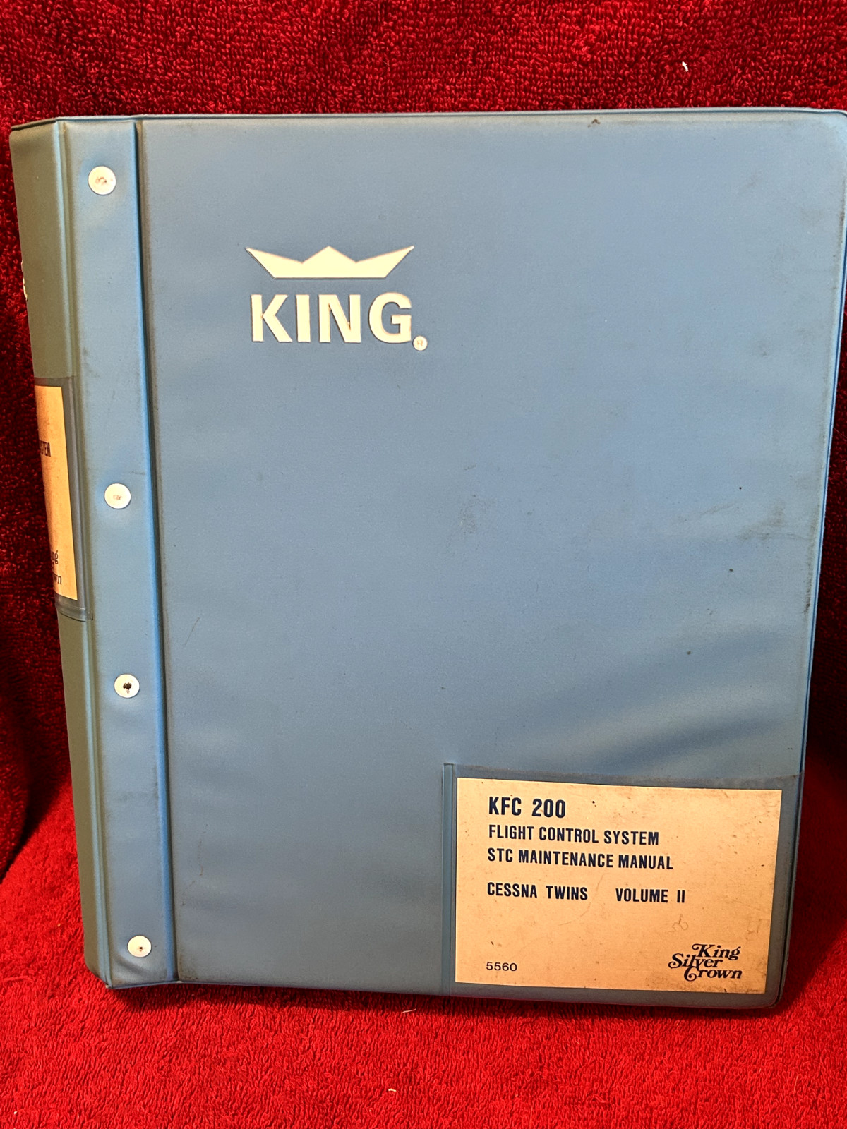 KING KFC 200 STC MAINTENANCE MANUAL CESSNA TWINS VOLUME II P/N 006-5560-00